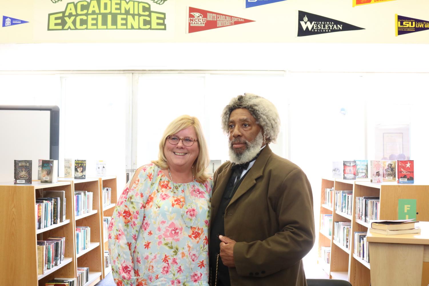 Frederick Douglass Visits BHS