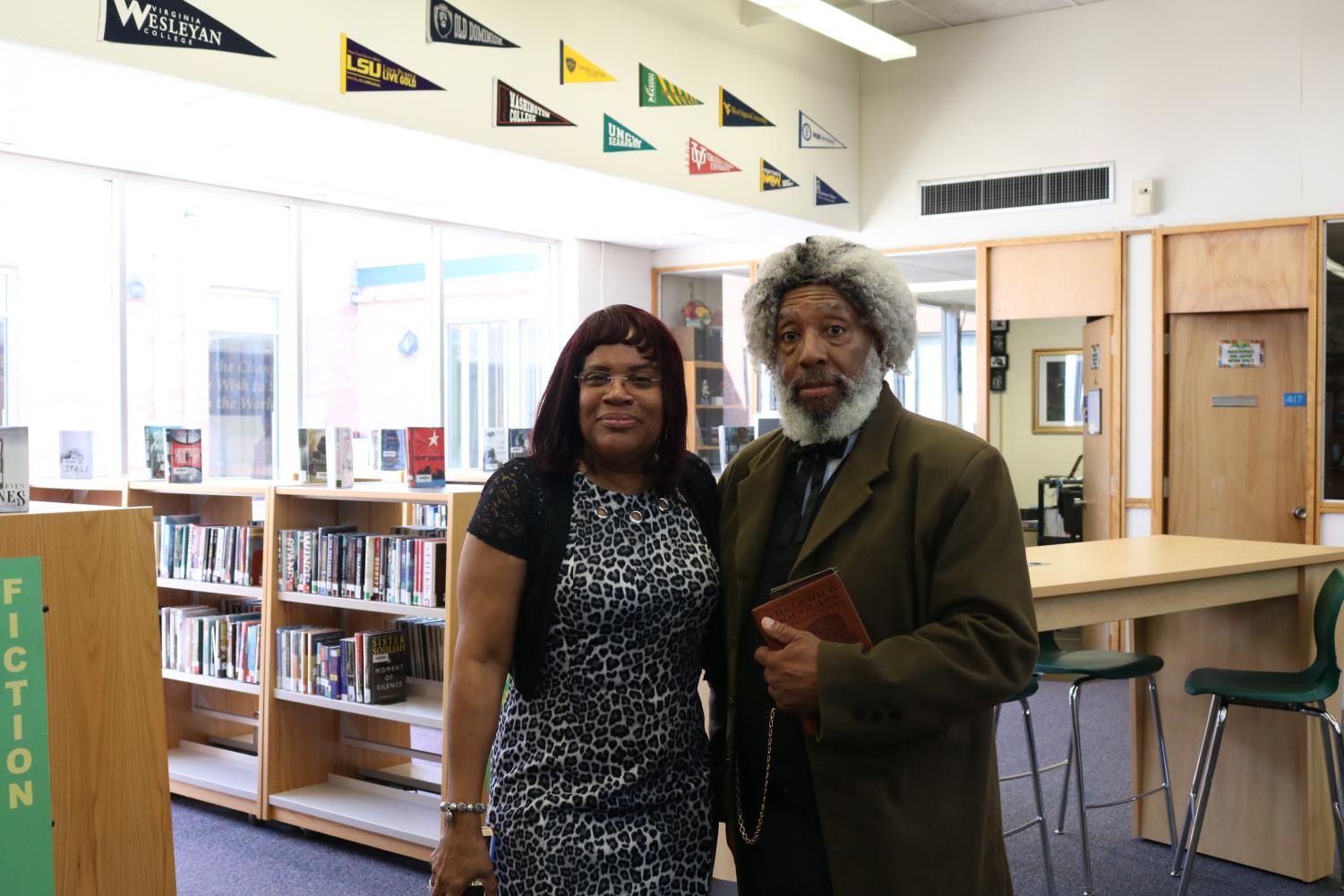 Frederick Douglass Visits BHS