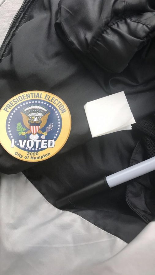 2020 Election Voting Sticker