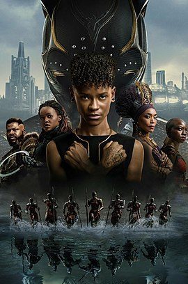 Image from Wikimedia Commons. https://commons.wikimedia.org/wiki/File:Black_Panther_Wakanda_Forever_2022_Official_Poster.jpg