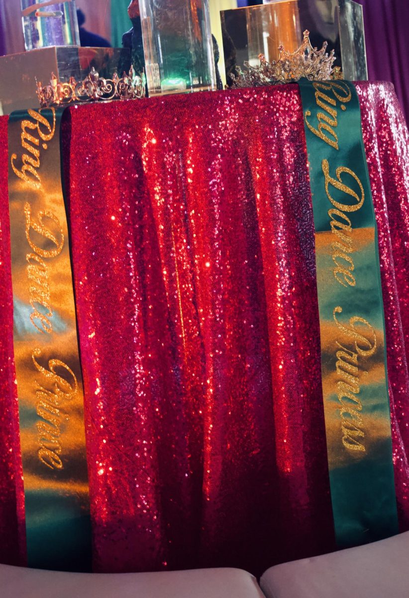 King and Queen crowns and sashes